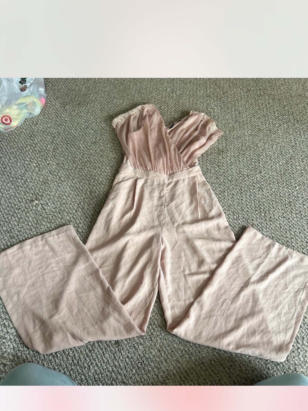 Zara pink  jumpsuit